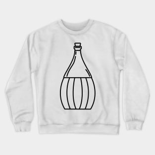 Wine Bottle Crewneck Sweatshirt